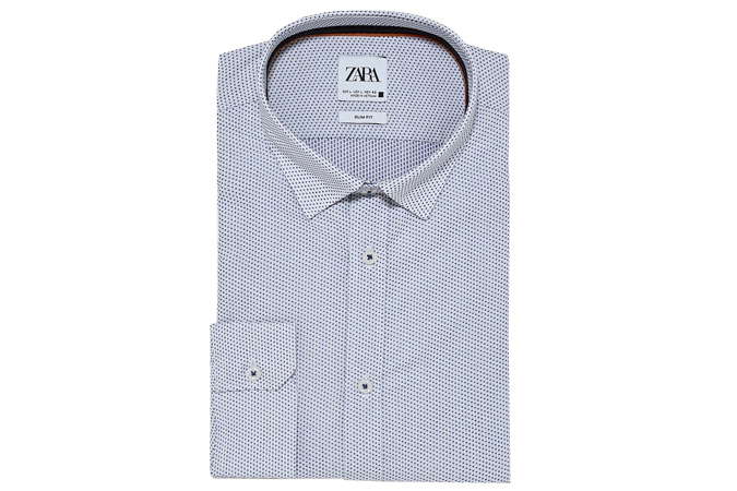 TEXTURED CHECK SHIRT