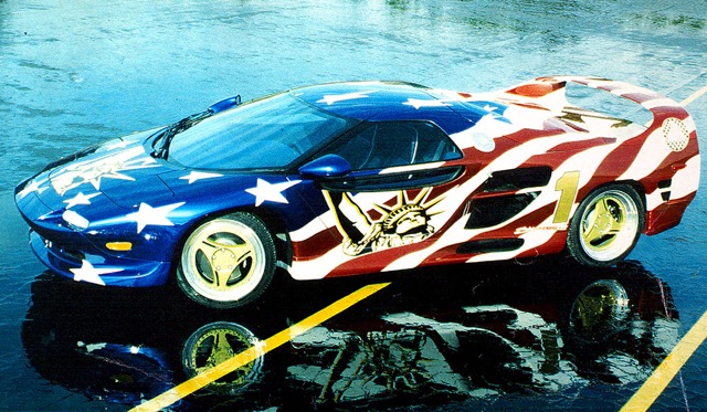 Vector M12 Flag Car Vector M12 Flag Car