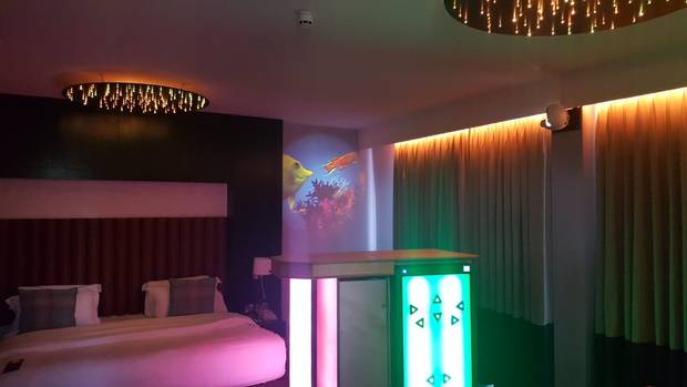 The sensory bedroom at Sligo's Radisson Blu Hotel. undefined