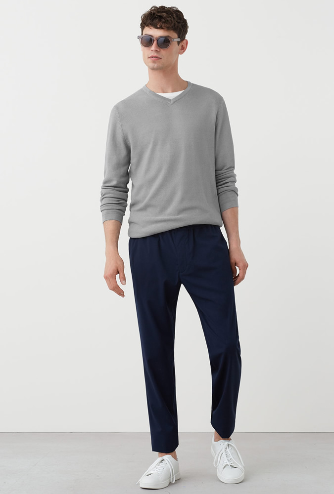 Mango Man V-Neck Jumper