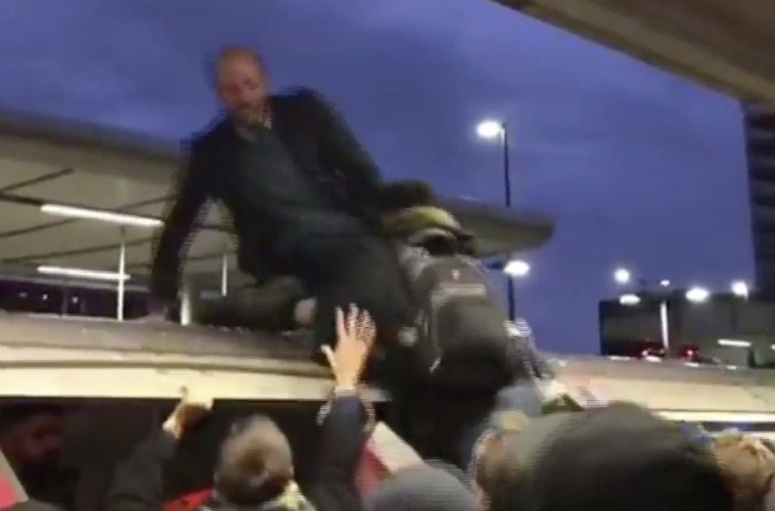 Extinction Rebellion Protestor Attacked by Commuters