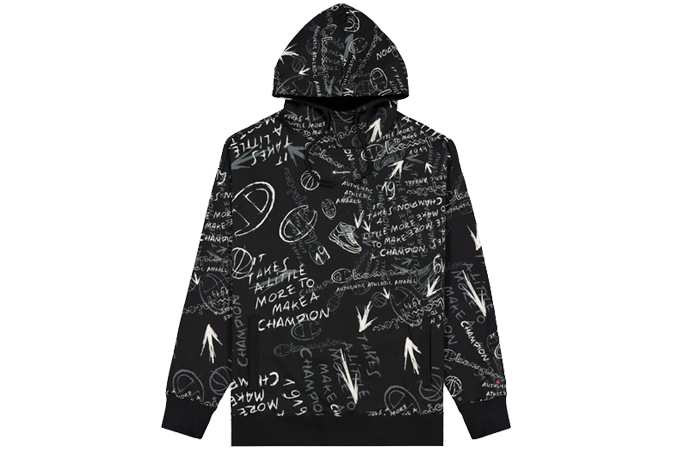 Graffiti Print Oversized Sweatshirt