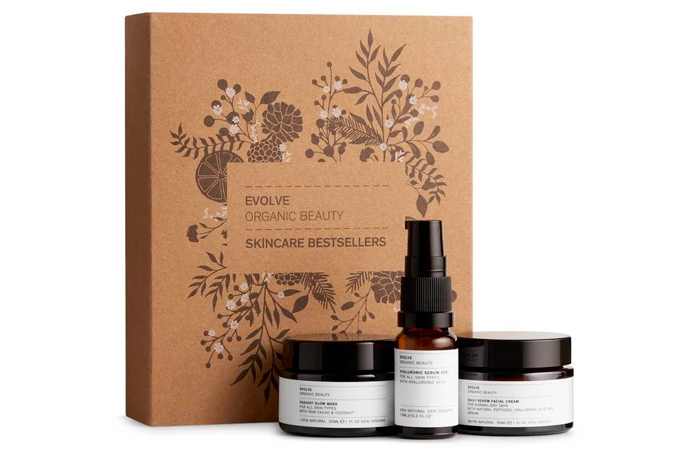 Evolve Organic Beauty Skincare Bestsellers Gift Set