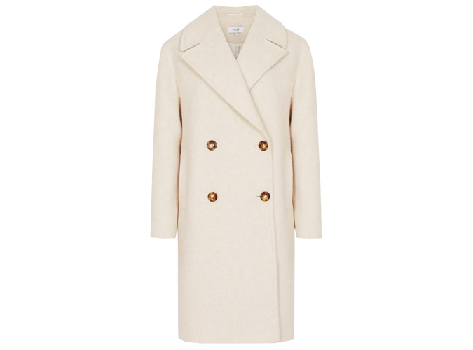 SCARLETTA WOOL BLEND TEDDY COAT