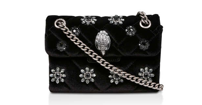 KURT GEIGER LONDON MINI VELVET KENSINGTON
