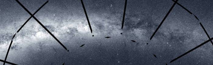 portion of TESS southern sky mosaic image