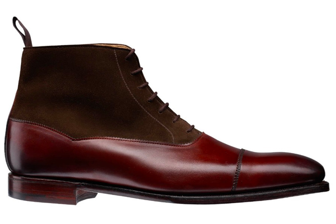 Charlton Chestnut Calf & Dark Brown Suede