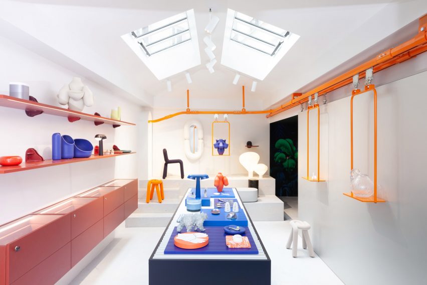Moustache store designed by En Bande Organisée