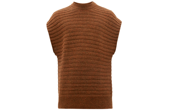 SÉFR Bob rib-knitted vest