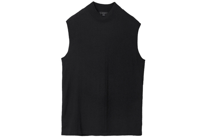TEXTURED KNIT VEST
