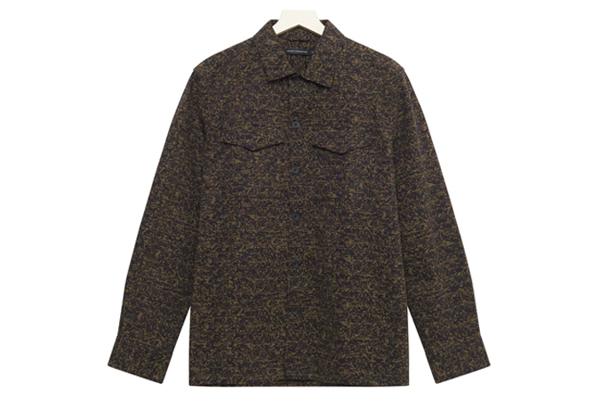 PUCK PRINTED SHACKET