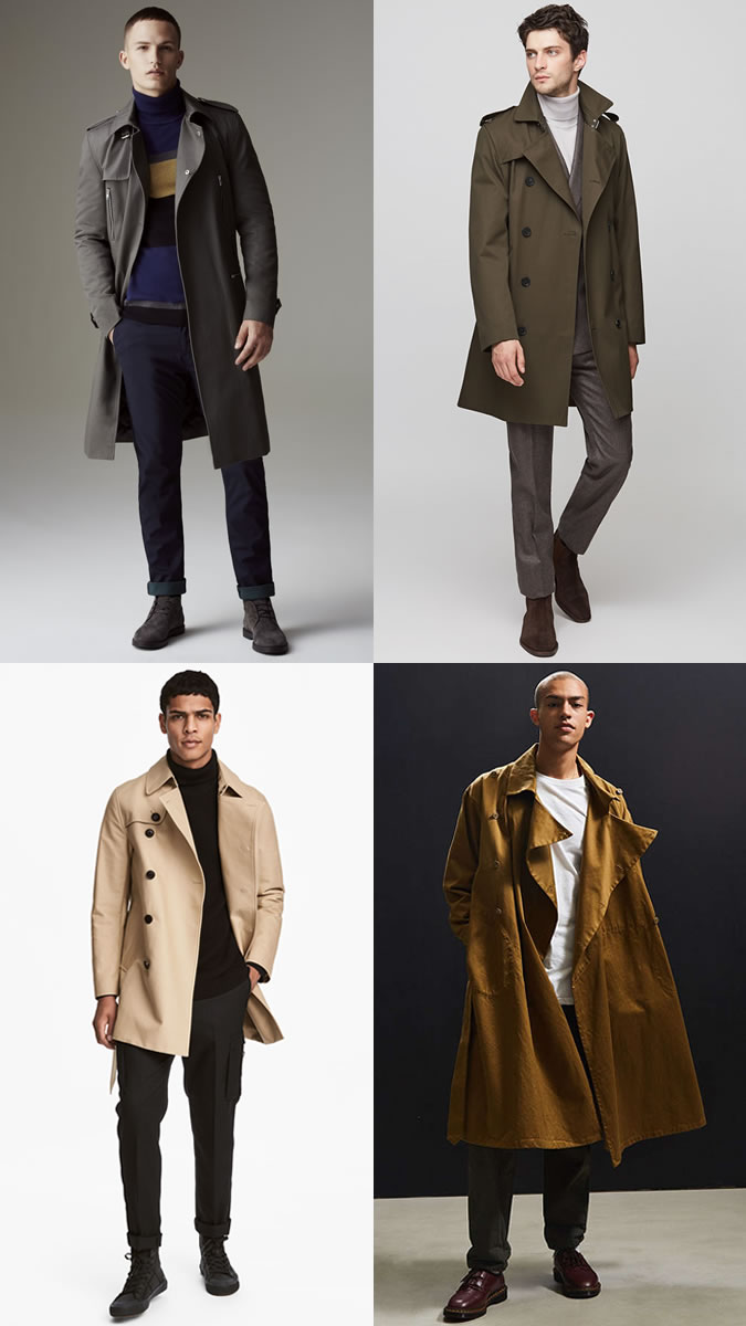 how to wear a trench coat