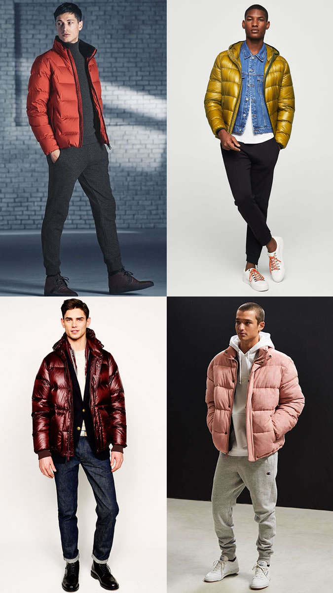 how to wear puffer jackets