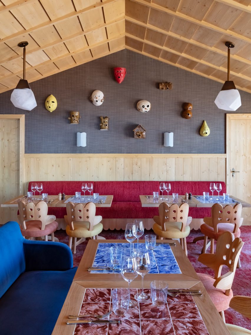 Le Coucou hotel designed by Pierre Yovanovitch