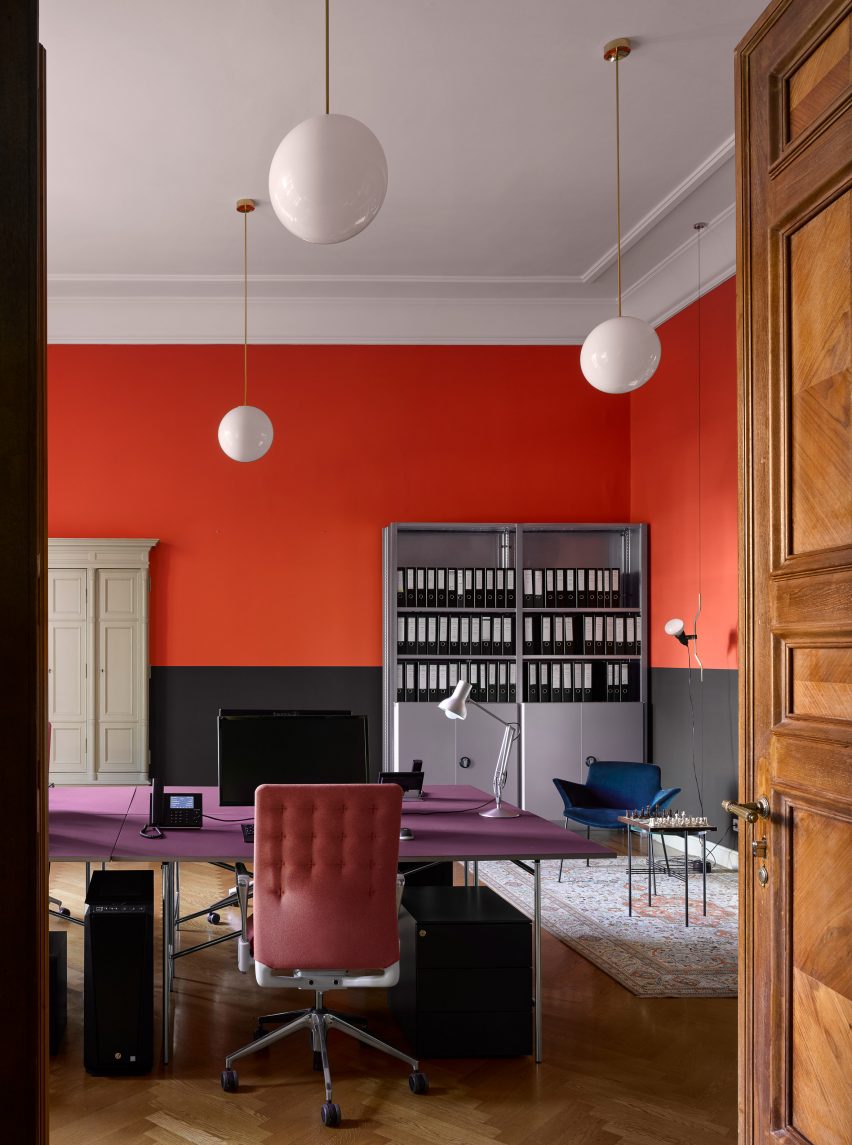 Euroboden's Berlin office, designed by David Kohn Architects