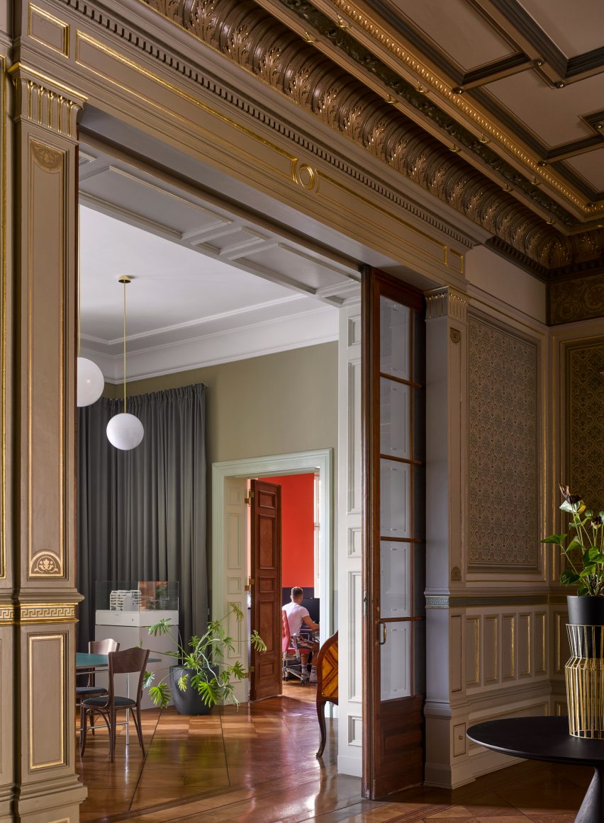 Euroboden's Berlin office, designed by David Kohn Architects