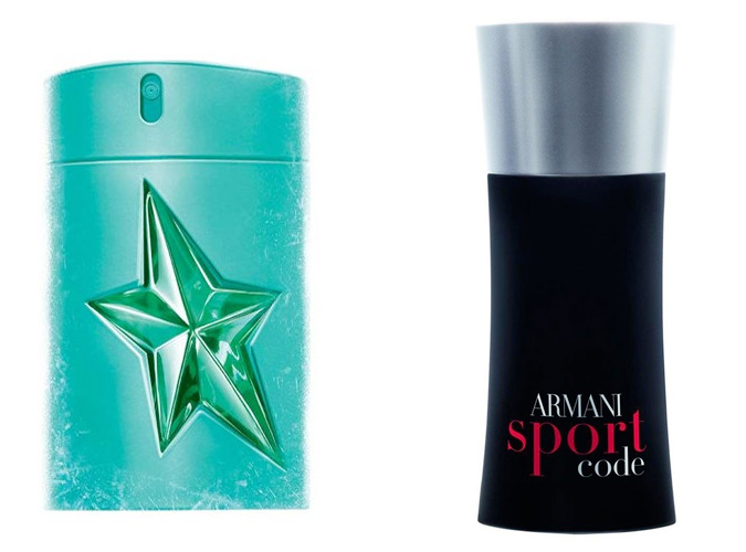 Peppermint-Scented Men's Fragrances