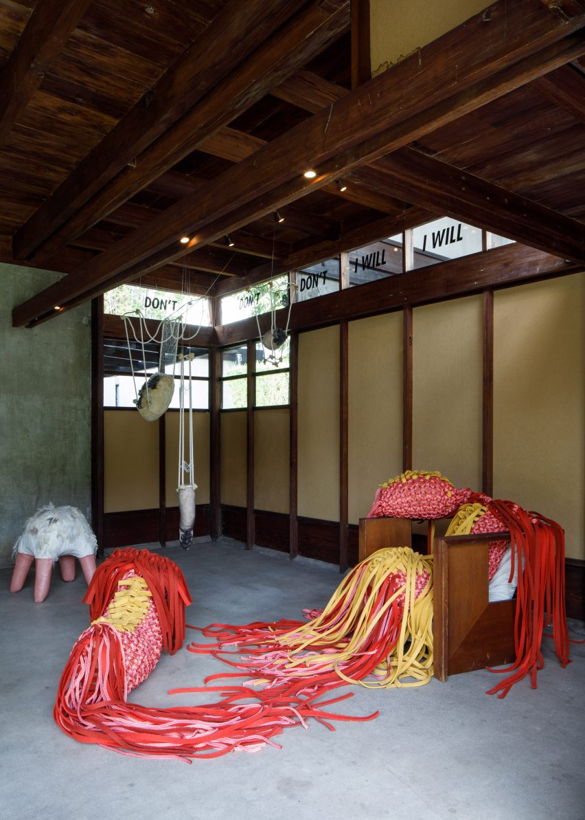 Soft Schindler exhibit at The Schindler House by Mimi Zeiger