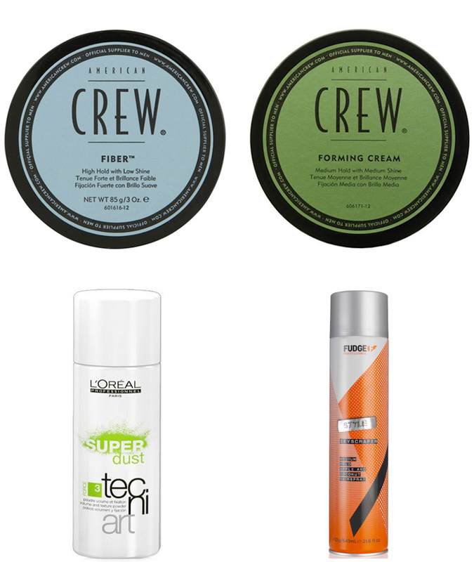 Men's Pompadour and Quiff Hair Products