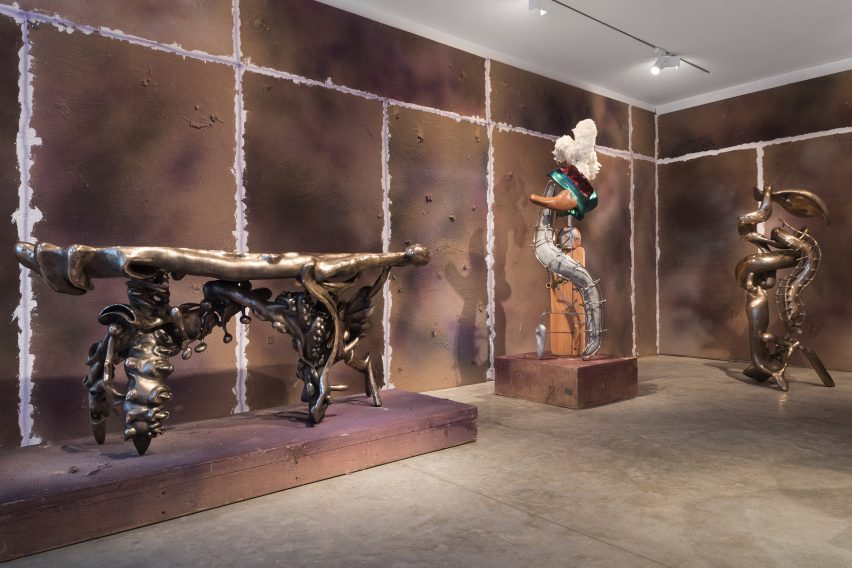 Soft Bodies, Hard Spaces by Misha Kahn at Friedman Benda