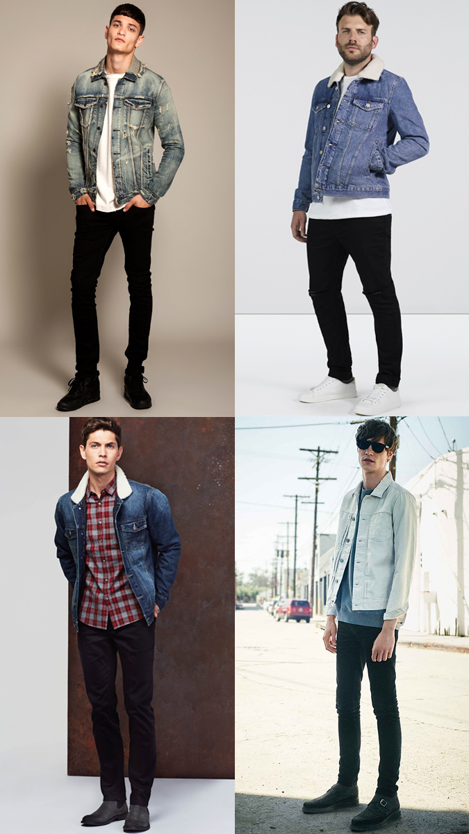 How To Wear A Denim Jacket With Black Jeans