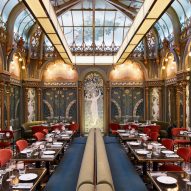 Interiors of Beefbar restaurant in Paris, designed by Humbert & Poyet