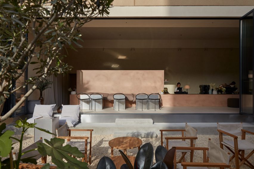 La Petite cafe in Al Ain, designed by Bone
