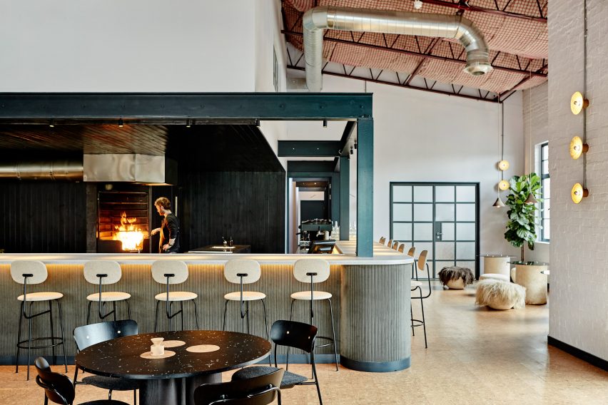 Silo restaurant designed by Nina+Co