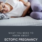 woman having an ectopic pregnancy