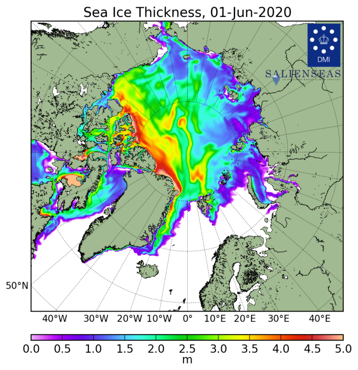 Sea ice thickness_DMI_2020_06_01_lg