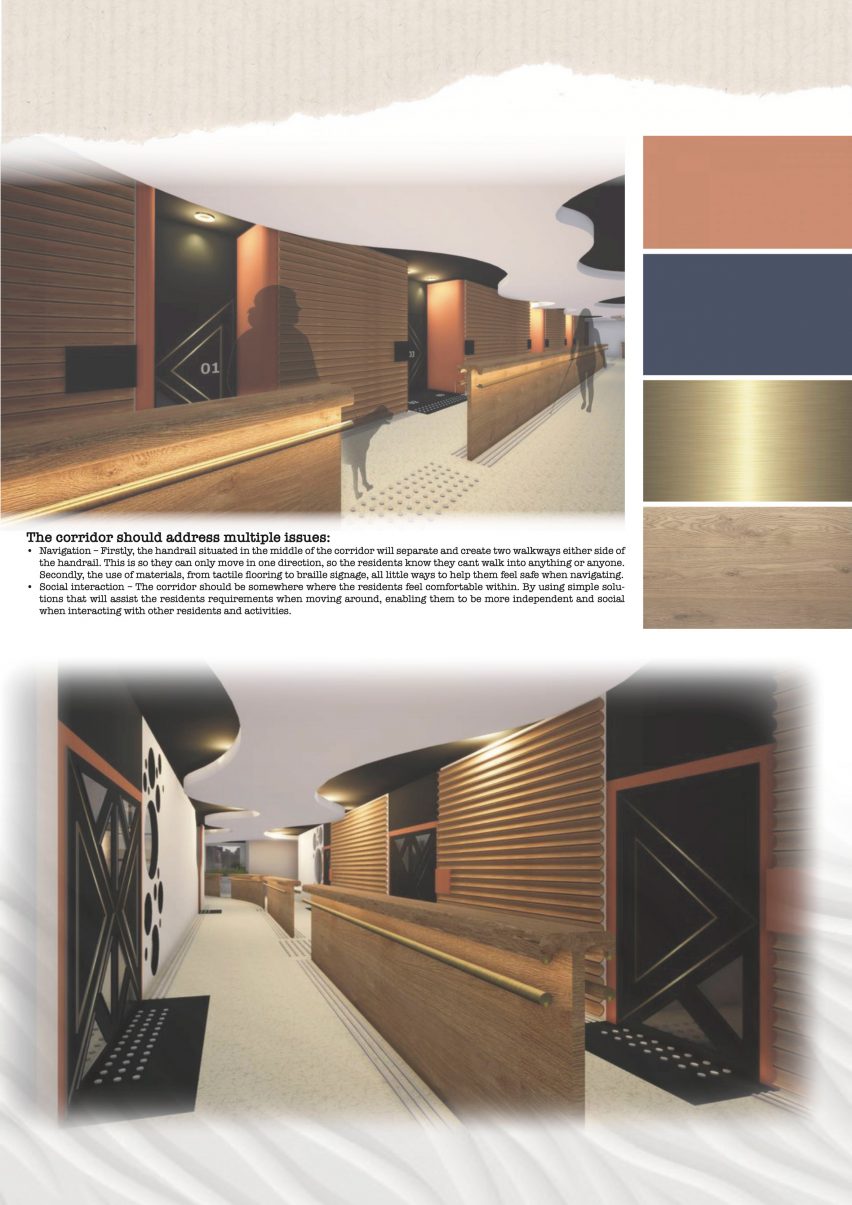 York St John interior design students reimagine spaces for the elderly