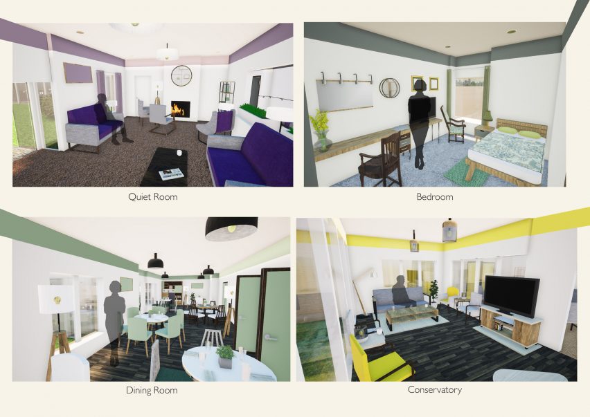 York St John interior design students reimagine spaces for the elderly